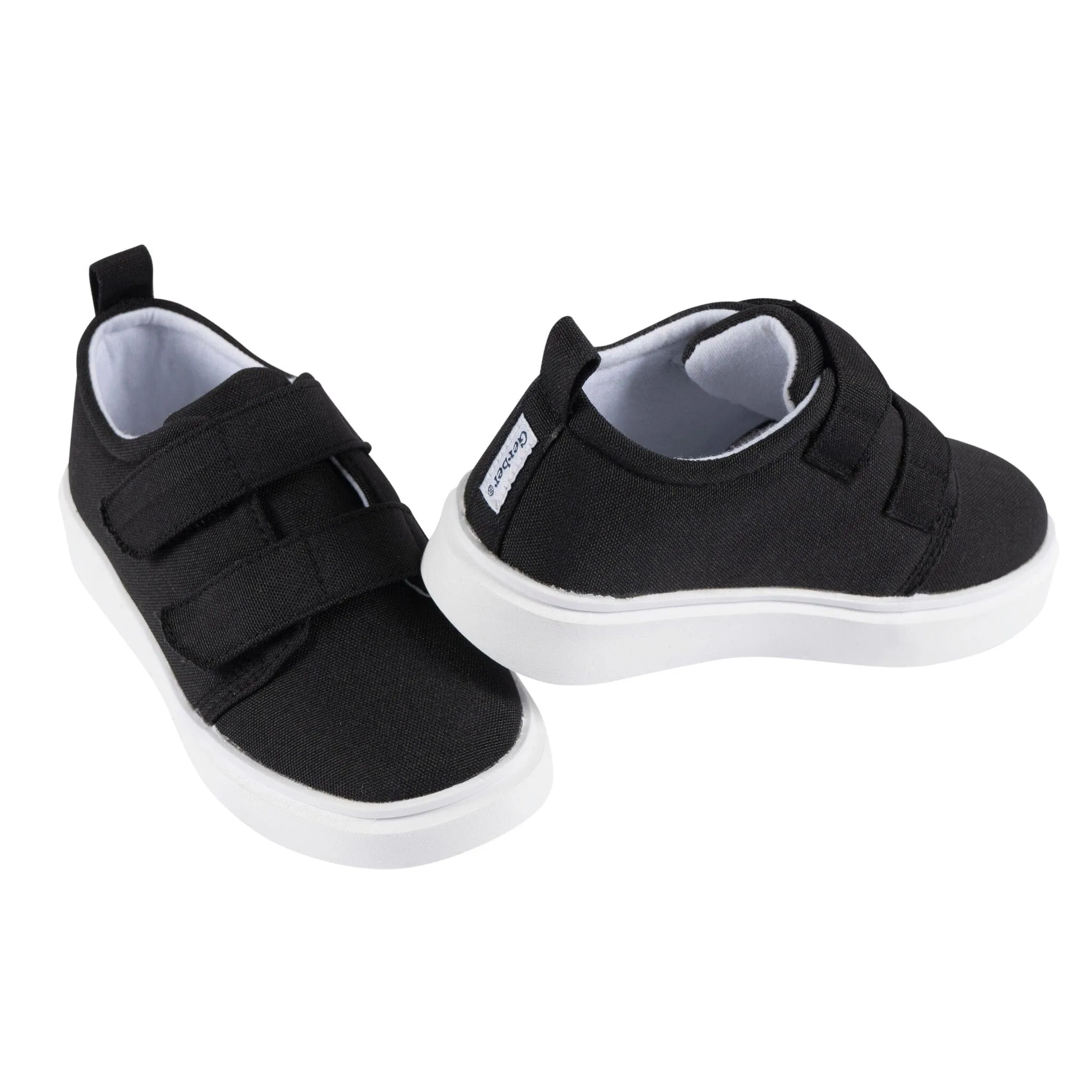 Infant & Toddler Neutral Black Strap Sneaker Gerber Childrenswea