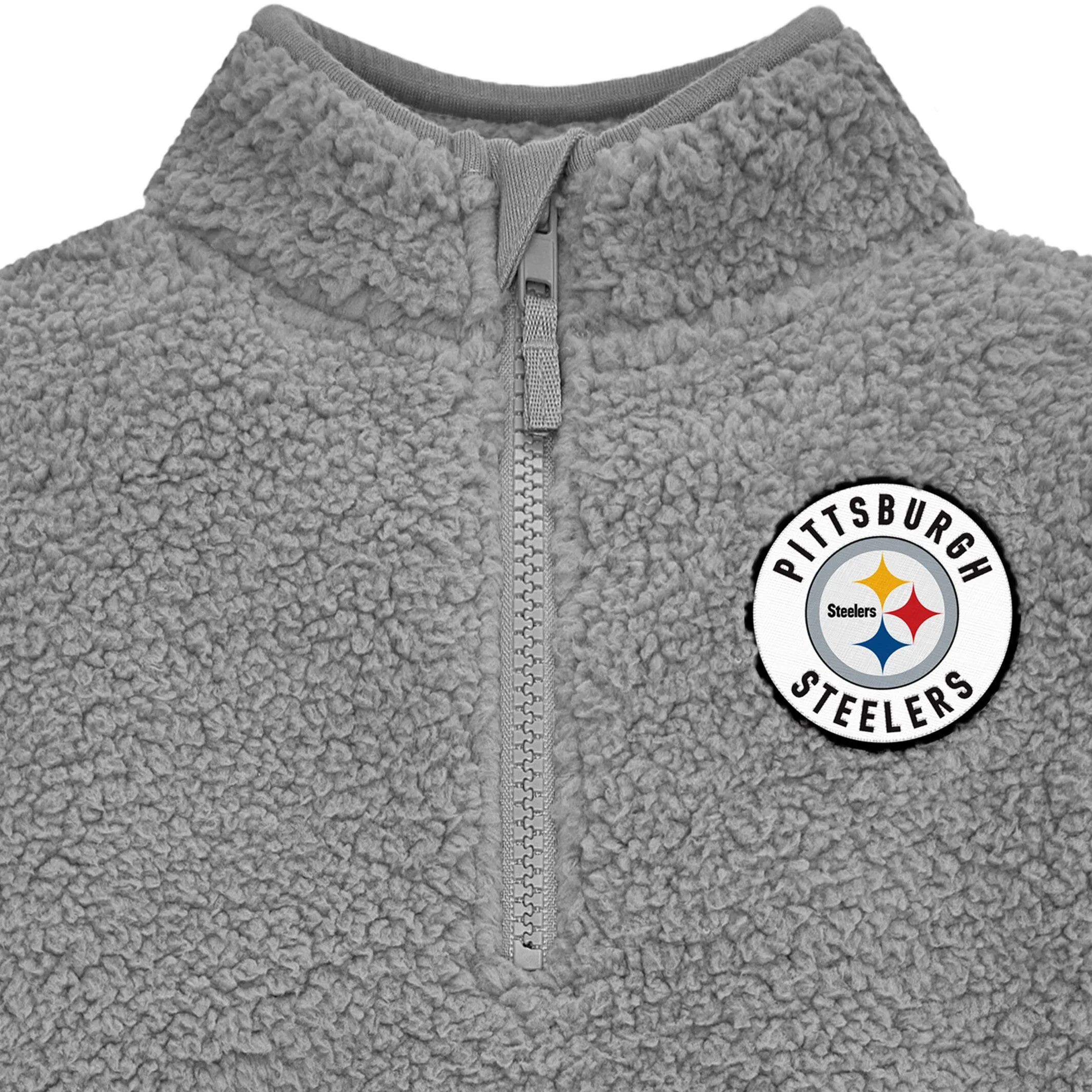 Infant & Toddler Pittsburgh Steelers 1/4 Zip Sherpa Top Gerber Childrenswea