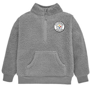 Infant & Toddler Pittsburgh Steelers 1/4 Zip Sherpa Top Gerber Childrenswea