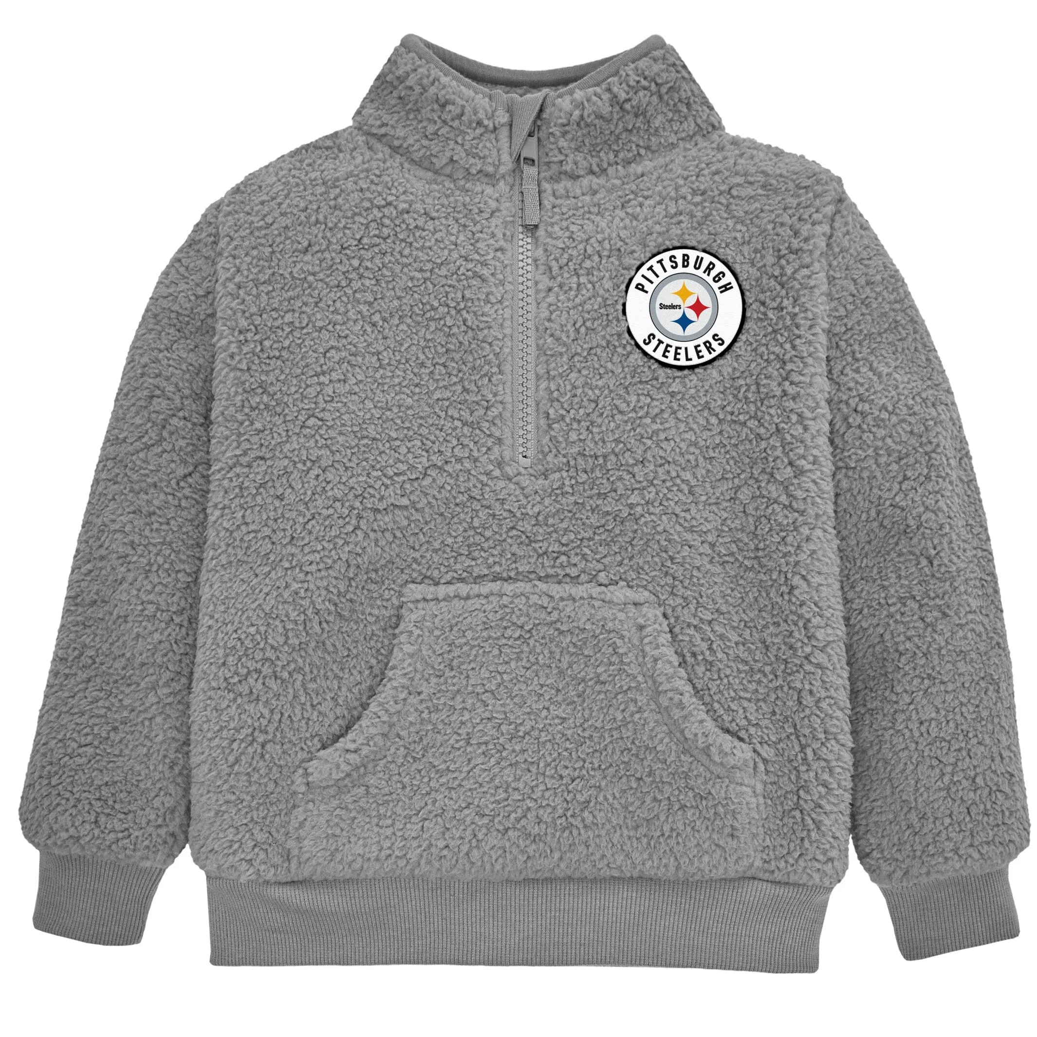 Infant & Toddler Pittsburgh Steelers 1/4 Zip Sherpa Top Gerber Childrenswea