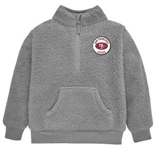 Infant & Toddler San Francisco 49ers 1/4 Zip Sherpa Top Gerber Childrenswea