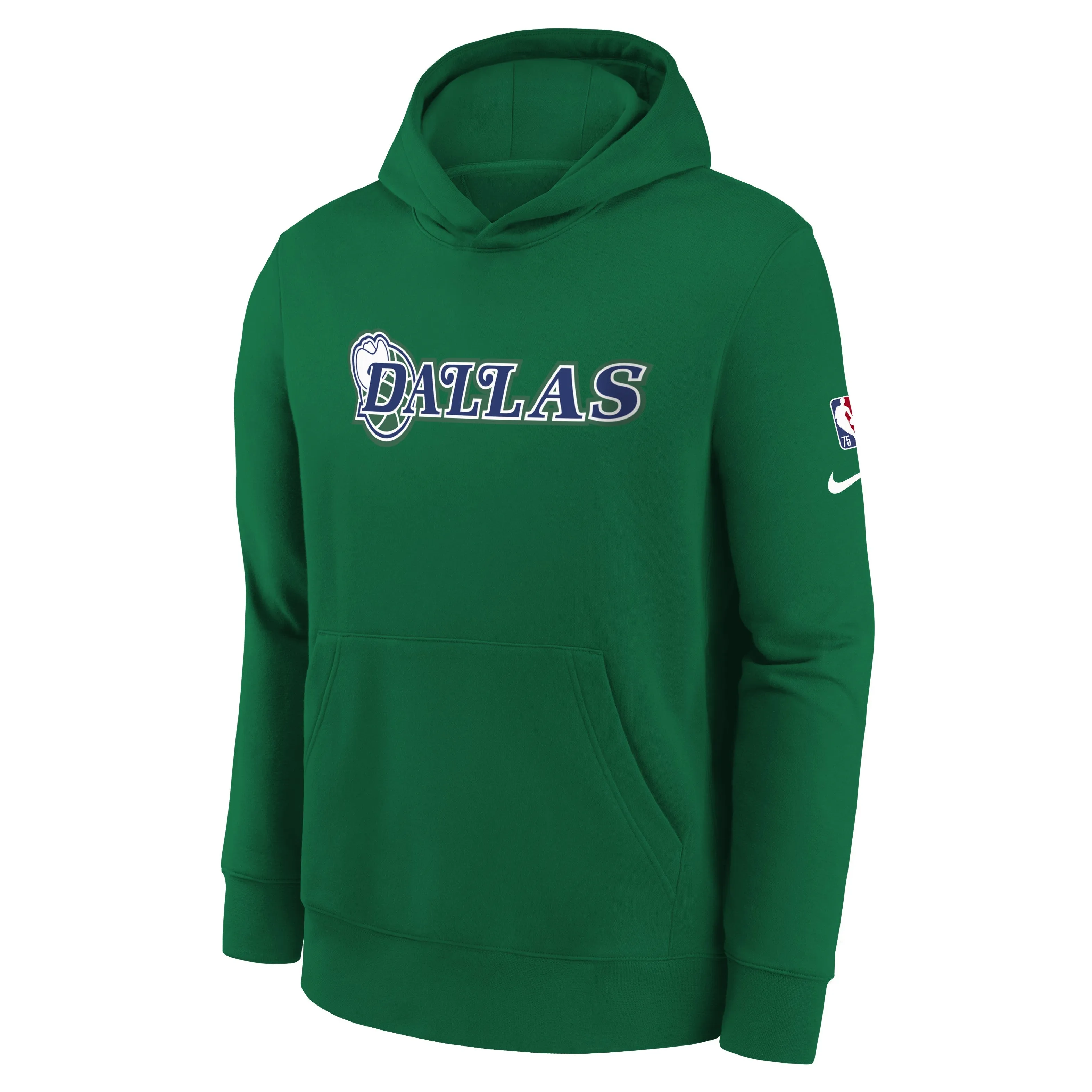 Nike Dallas Mavericks NBA Youth Boys (8-20) Essential Fleece Hoodie, Green