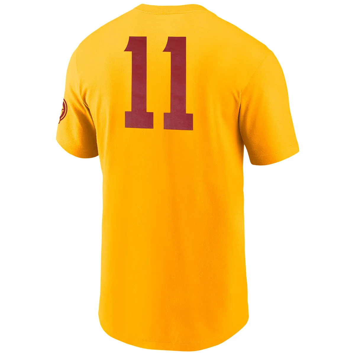 Nike Men's Vault Interlocking FS Mike Martin Baseball Design Short Sleeve T-shirt - Gold