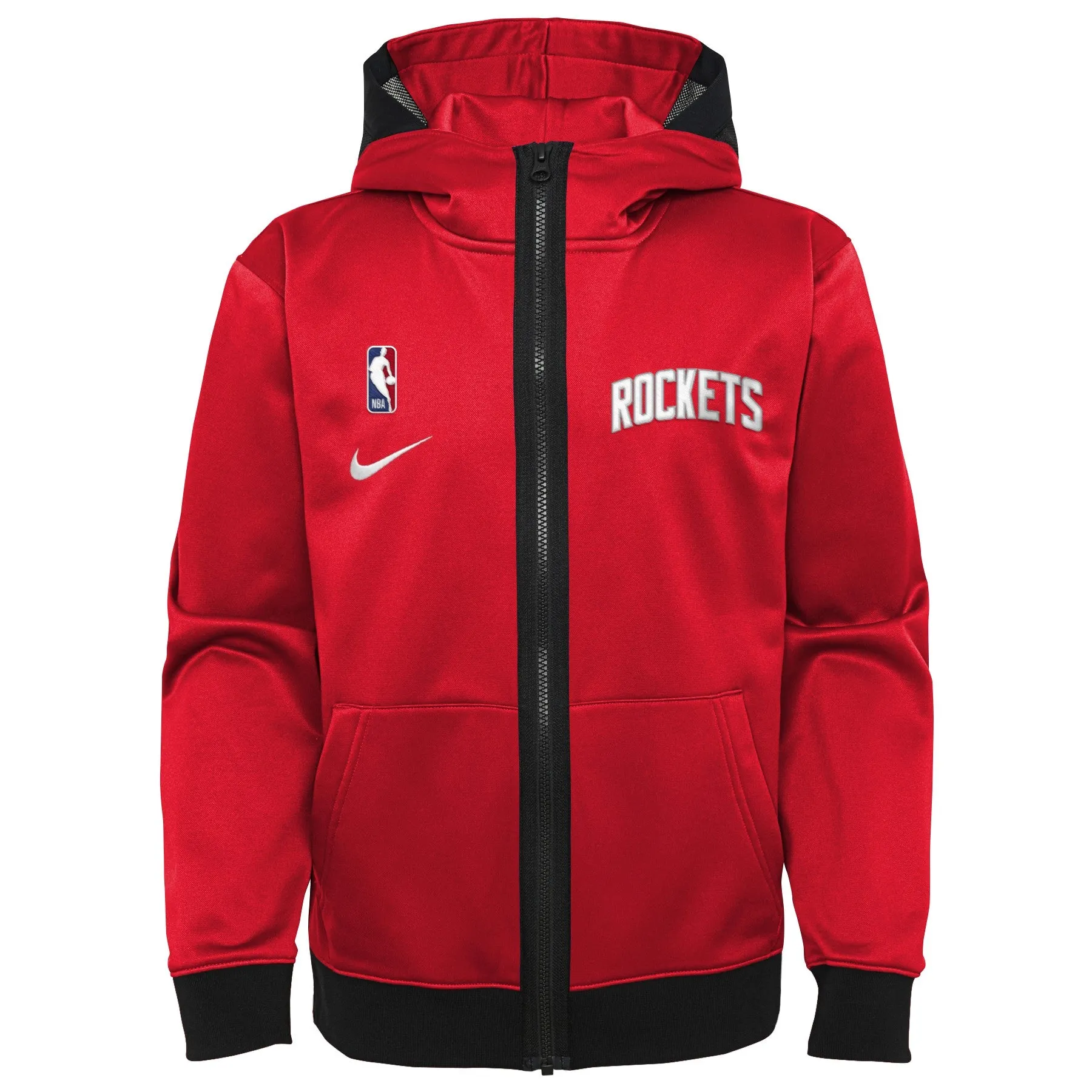 Nike NBA Youth (8-20) Houston Rockets Lightweight Hooded Full Zip Jacket