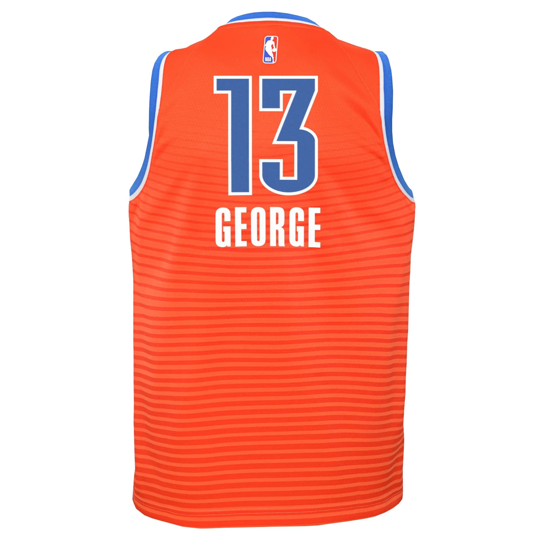 Nike NBA Youth Boys Oklahoma City Thunder Paul George #13 Swingman Statement Jersey