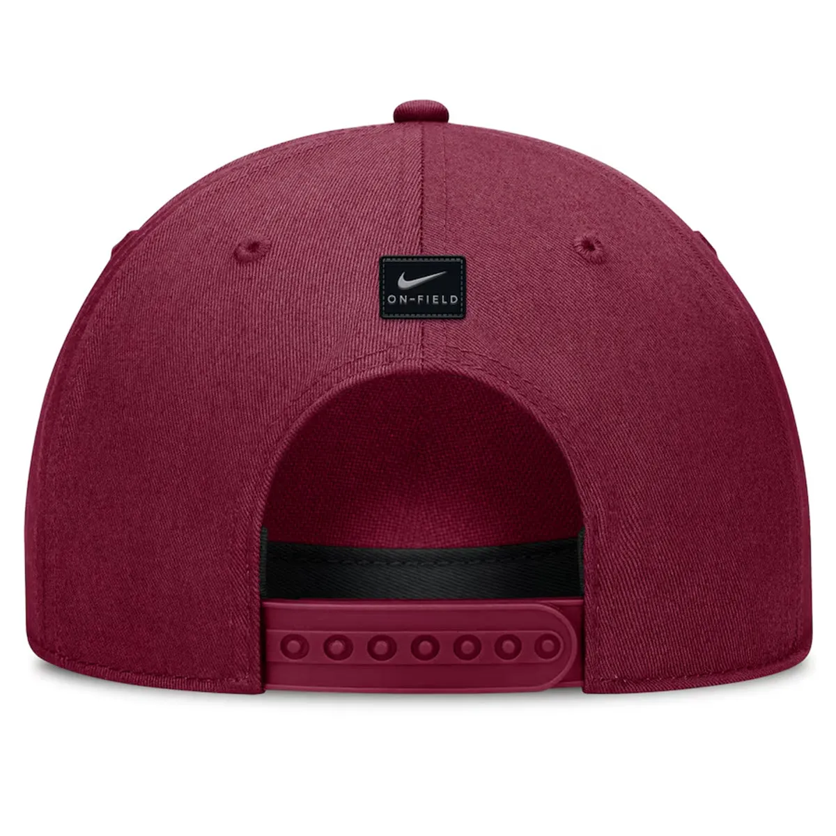 Nike Youth Noles/Florida State University/Seminole Logo Adjustable 5 Panel Rise Cap - Garnet