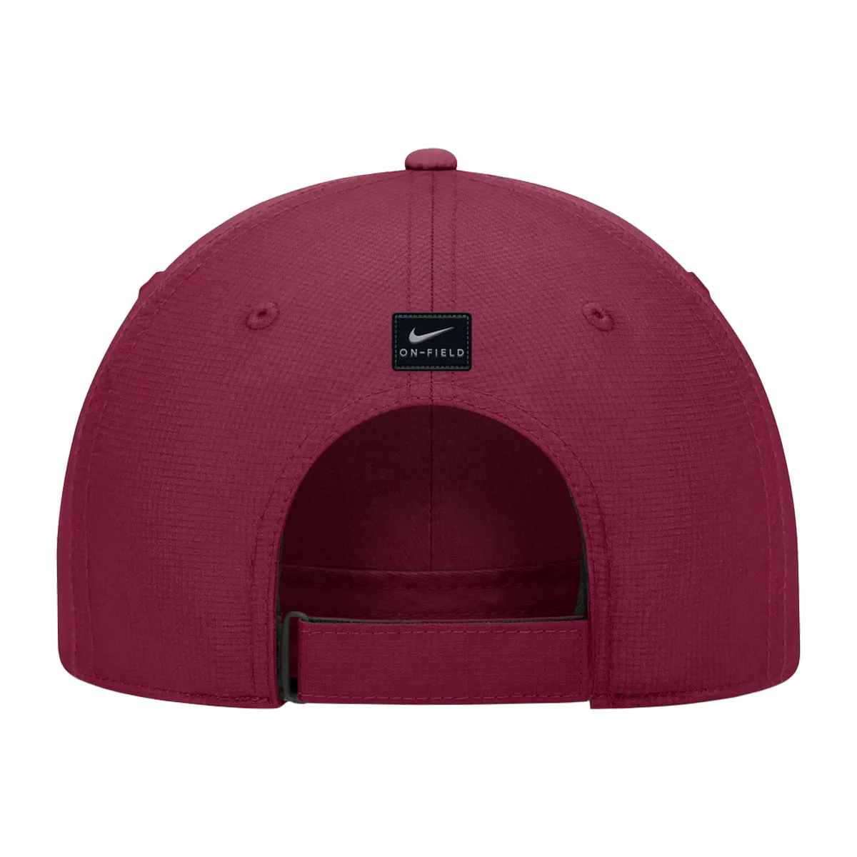 Nike Youth Seminole Logo Adjustable Dri-fit Club Structured Cap - Garnet