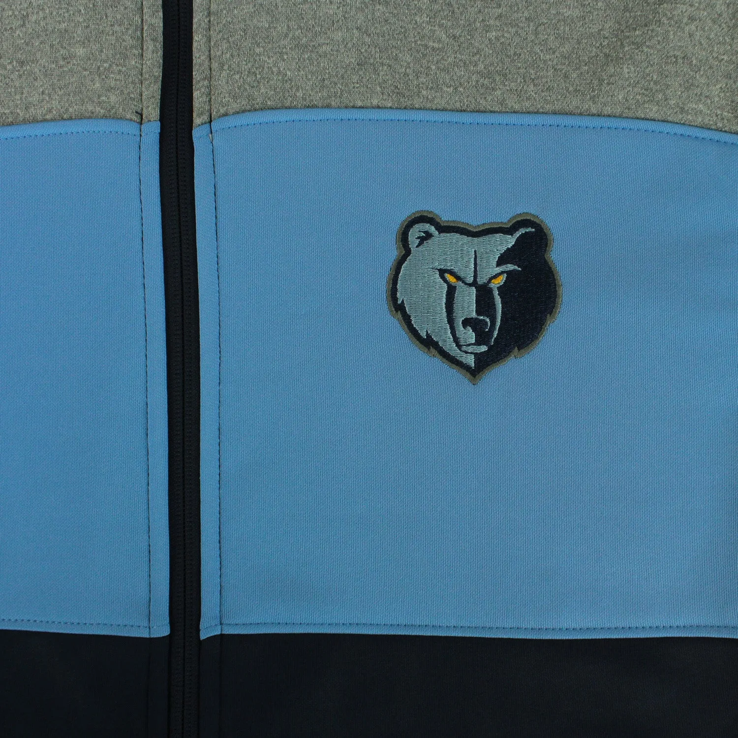 OuterStuff NBA Youth Memphis Grizzlies Performance Full Zip Stripe Jacket
