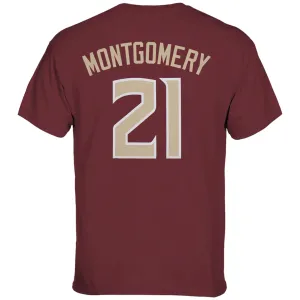 Retro Brand Adult/Unisex Seminoles Carson Montgomery #21 Short Sleeve T-shirt