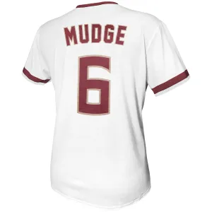 Retro Brand Kaley Mudge #6 Softball Jersey - White