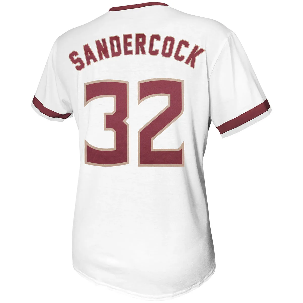 Retro Brand Kathryn Sandercock #32 Softball Jersey - White