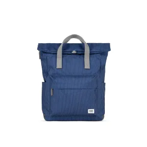 ROKA Canfield B Recycled Canvas Roll-top Backpack  Denim Dark Wash