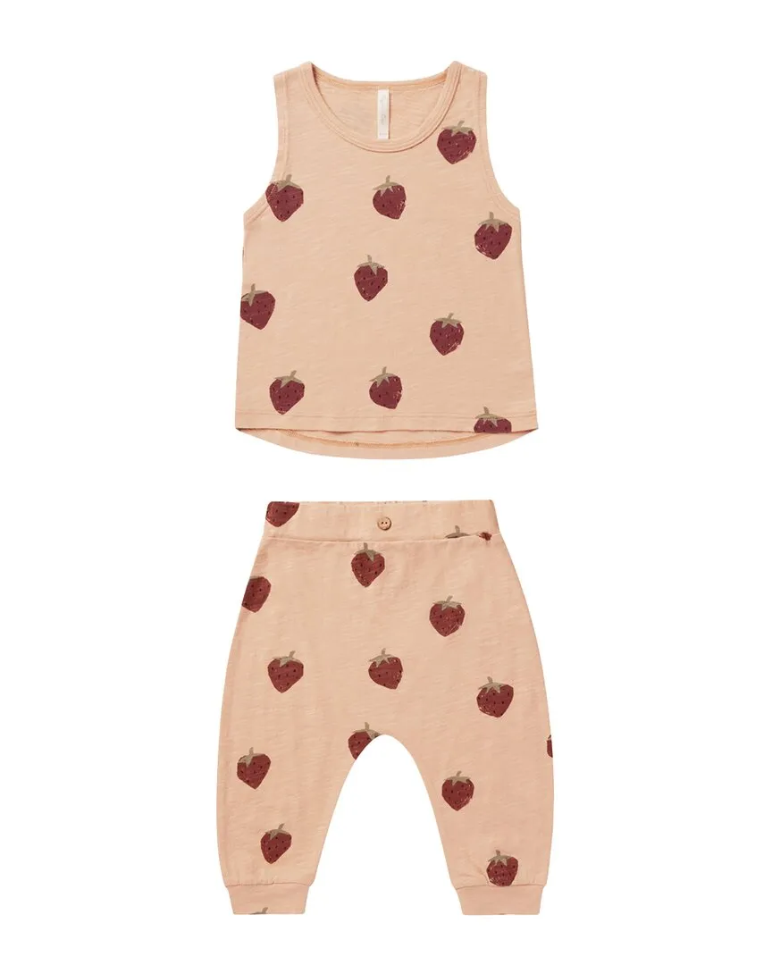 Rylee   Cru Collective Tank & Slouch Pant Set