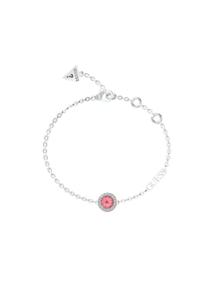 Silver Colour My Day Charm Bracelet Guess