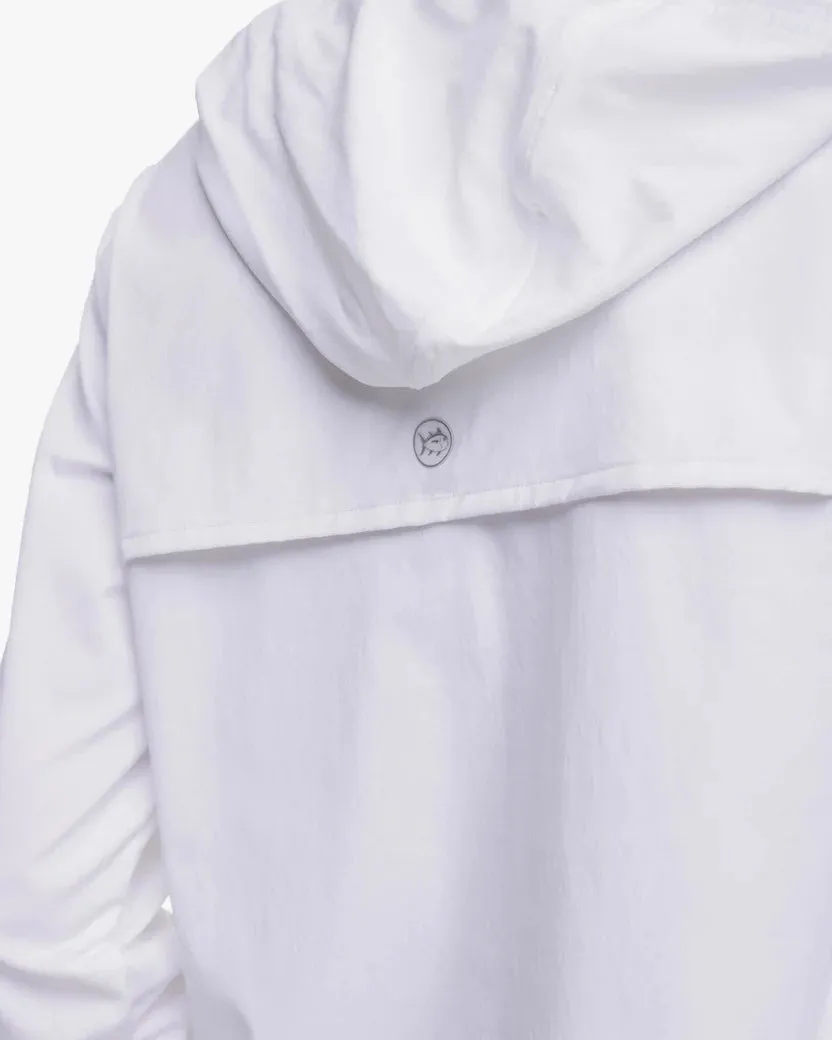 Southern Tide Women's Calie Pop Placket Popover - Classic White