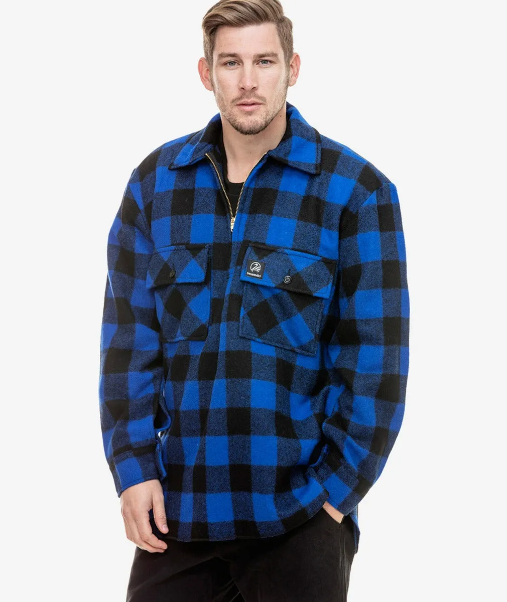 Swanndri Men's Ranger Wool Zip Front Bushshirt
