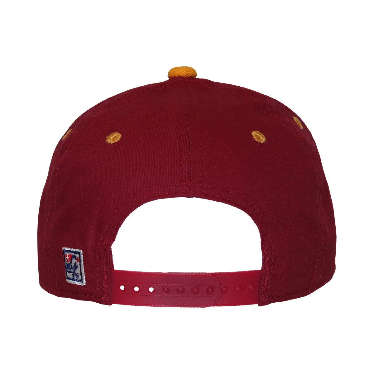 The Game Vault Florida State University Seminoles Circle Design Adjustable Cap - Garnet/Gold