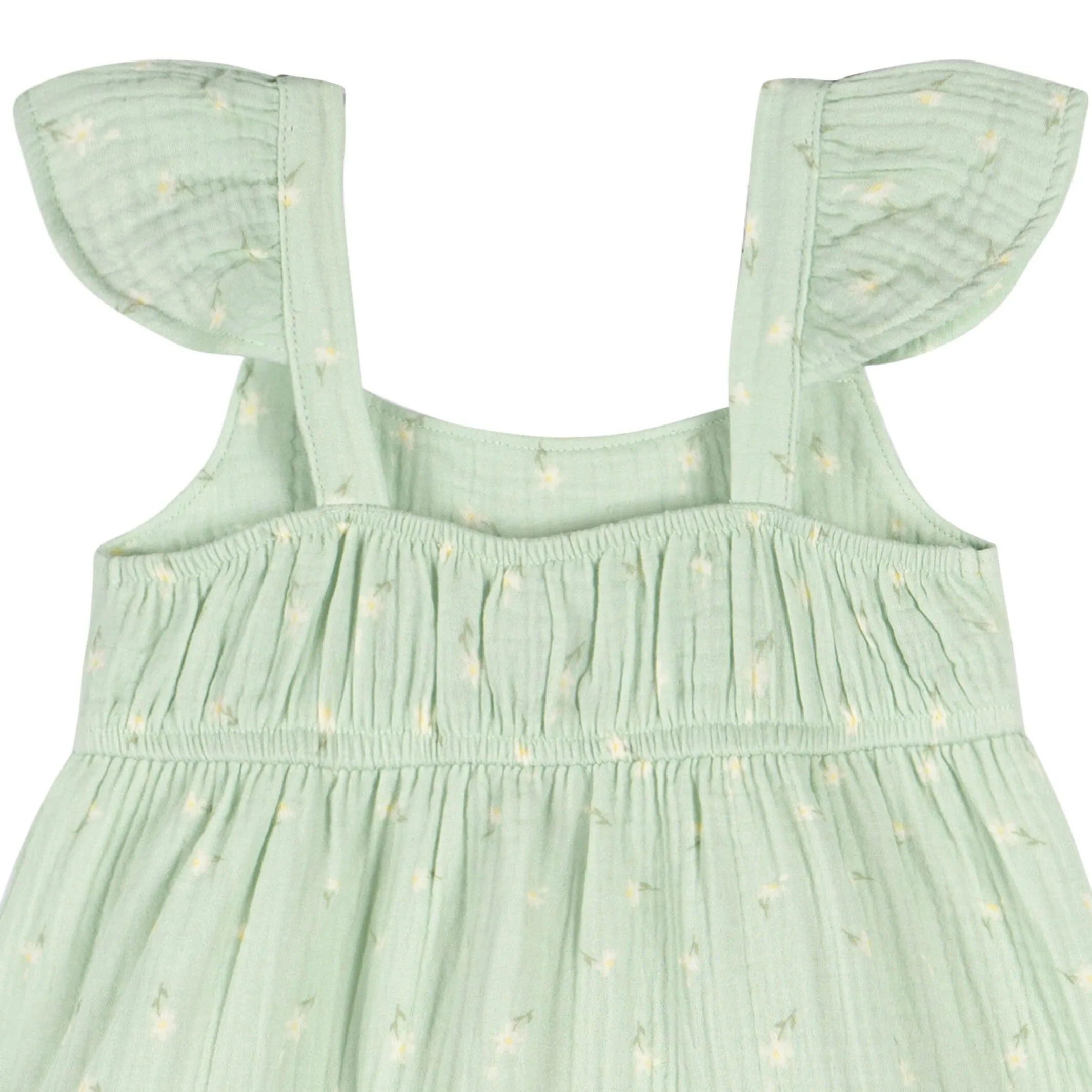 Toddler Girls Pick-A-Daisy Tiered Cotton Gauze Dress Gerber Childrenswea