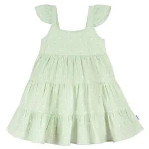 Toddler Girls Pick-A-Daisy Tiered Cotton Gauze Dress Gerber Childrenswea