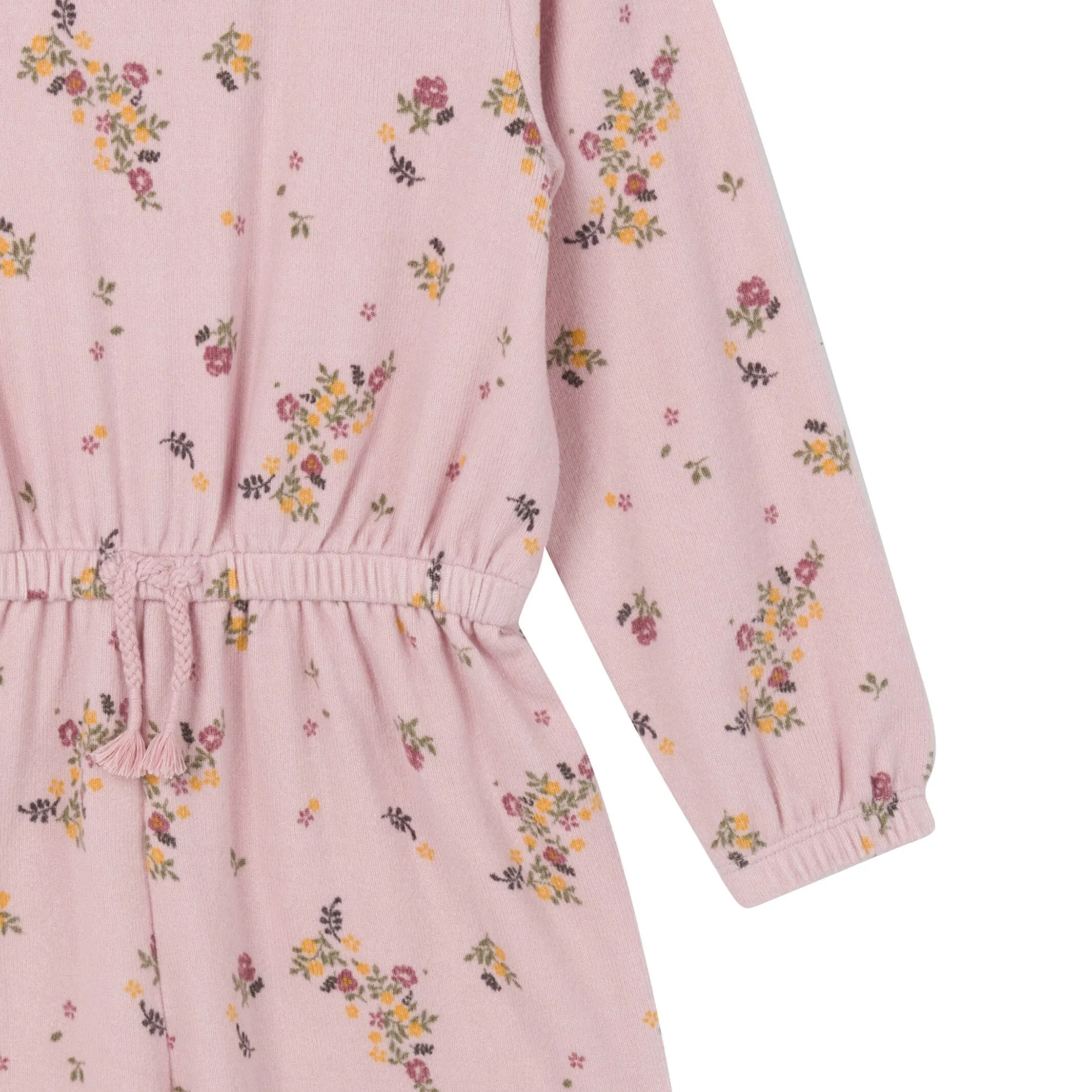 Toddler Girls Pink Floral Hacci Jumpsuit Gerber Childrenswea