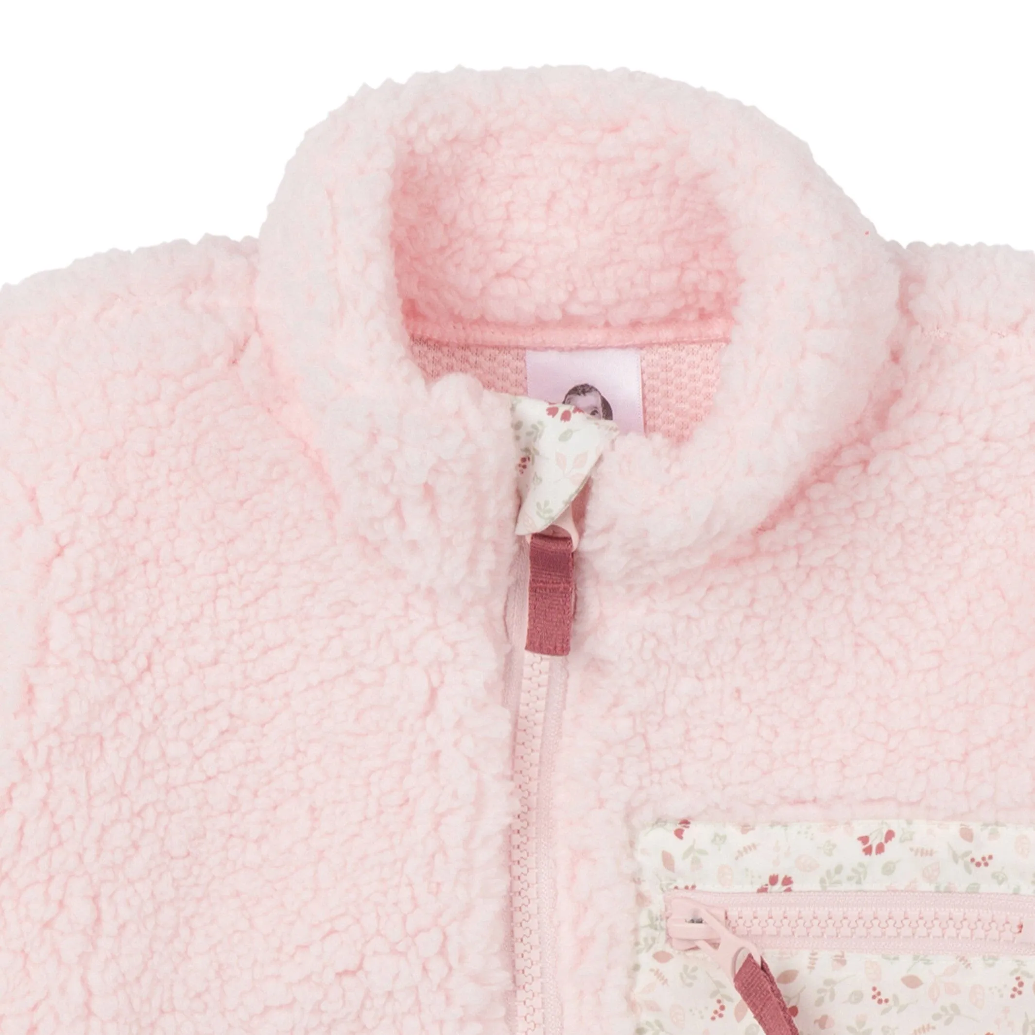 Toddler Girls Pink Sherpa Jacket Gerber Childrenswea