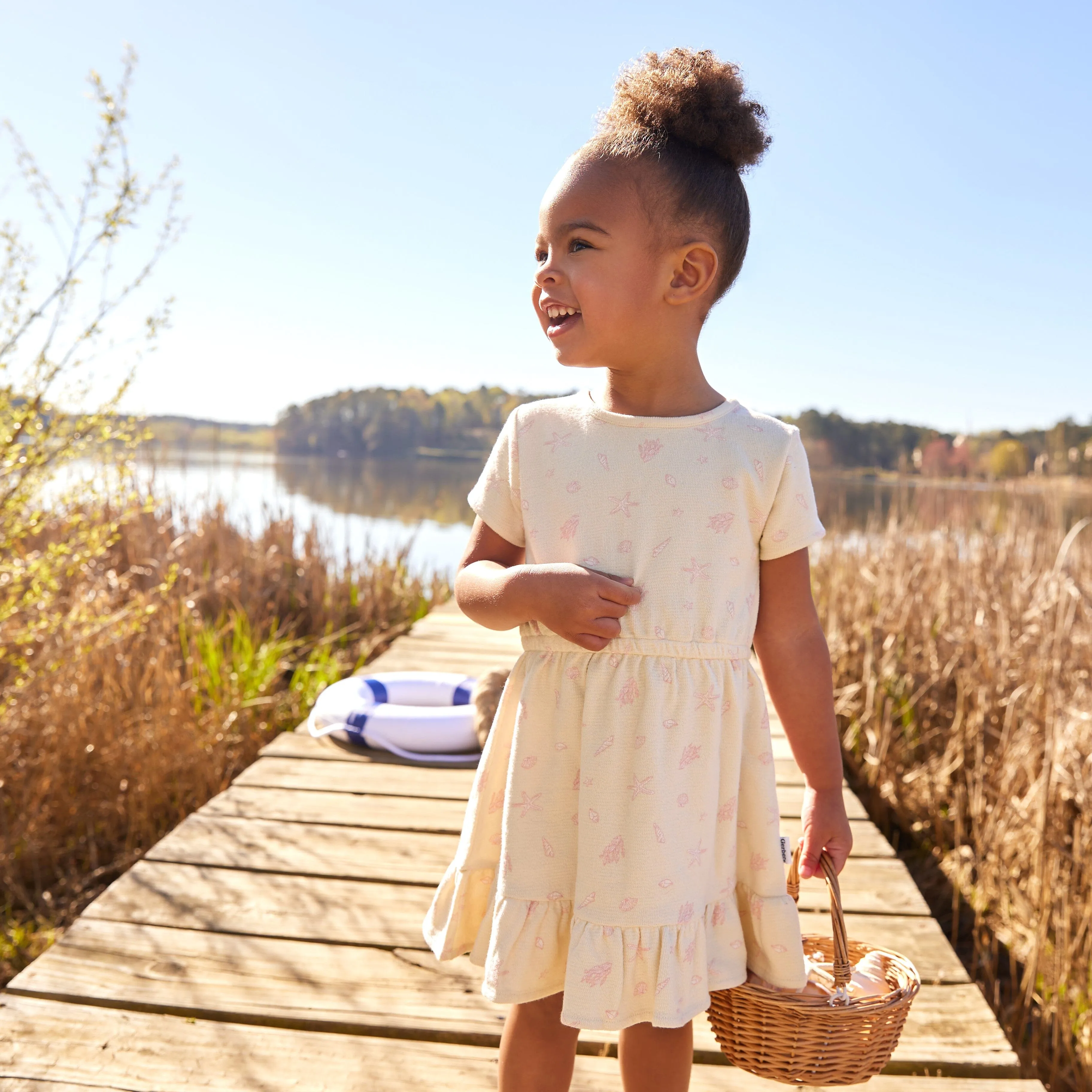 Toddler Girls Seashells Dress Gerber Childrenswea