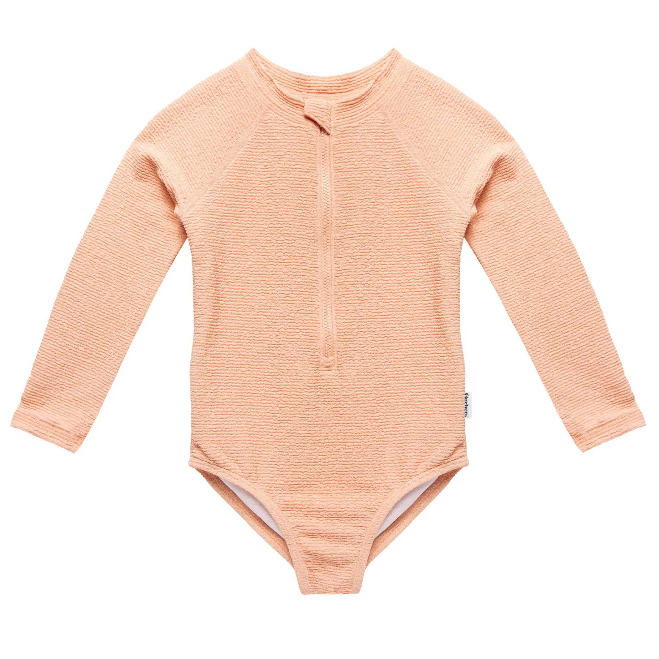 Toddler Girls UPF 50  Peach Rash Guard Gerber Childrenswea
