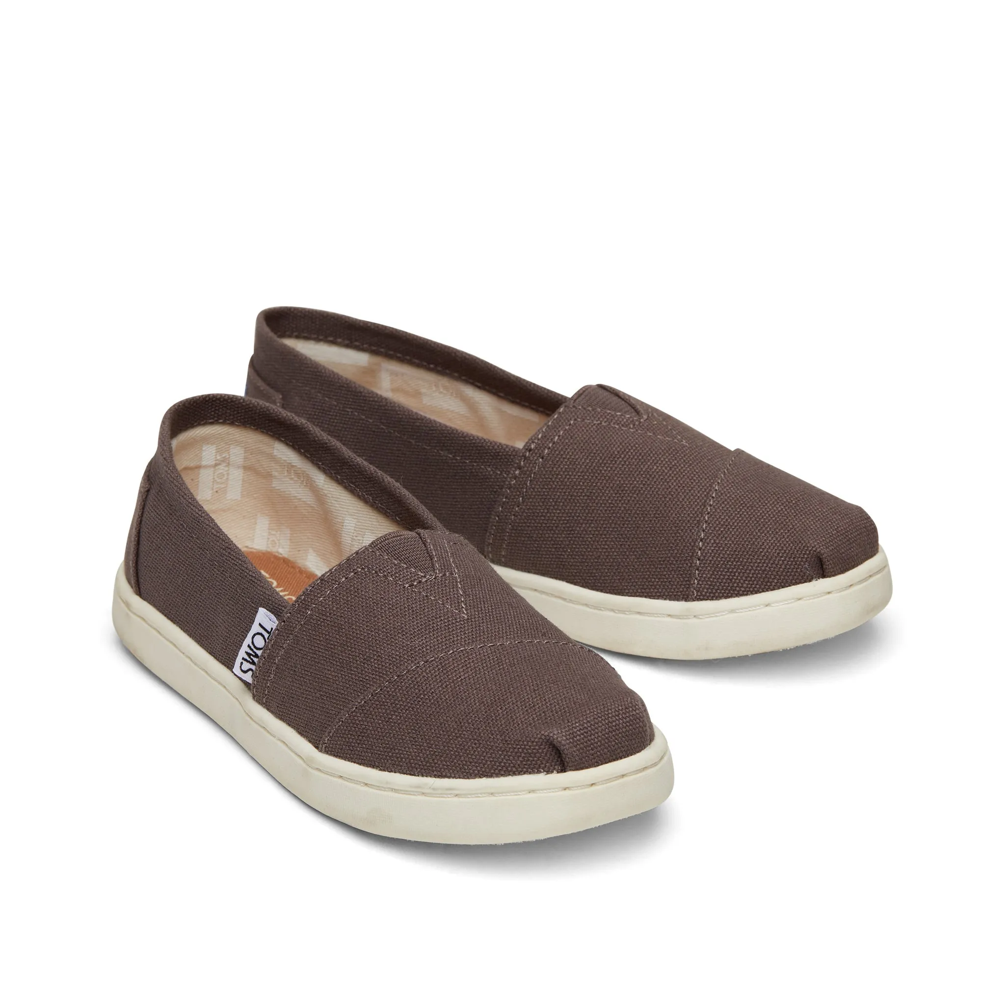 Youth Alpargata Grey Canvas Kids Shoe