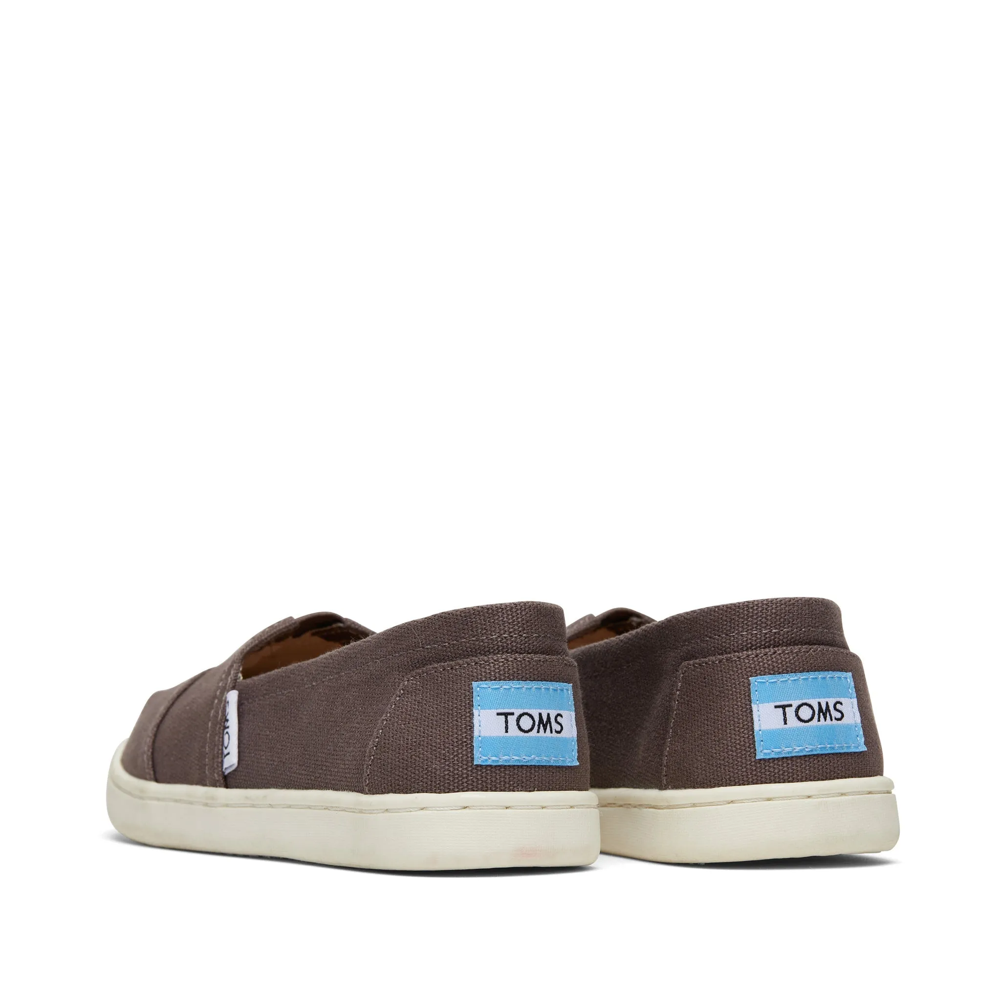 Youth Alpargata Grey Canvas Kids Shoe