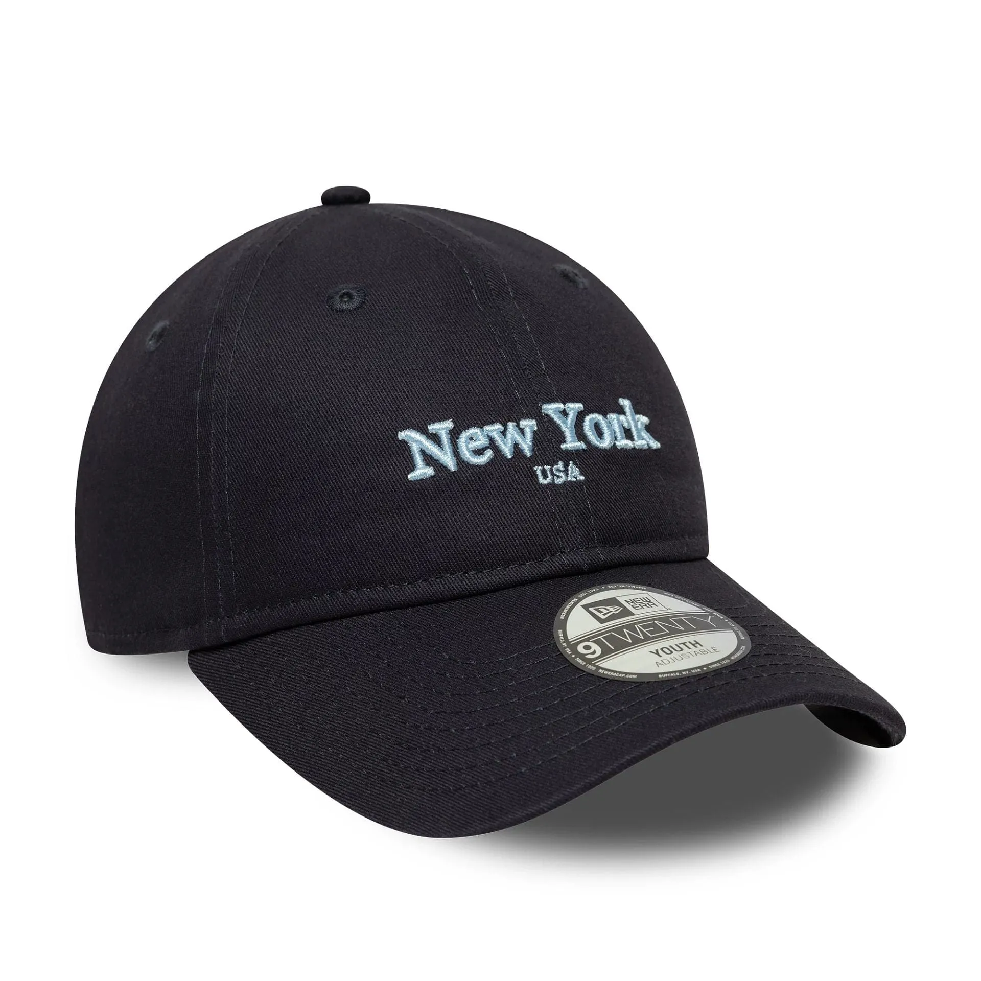 Youth New Era City Navy 9TWENTY Adjustable Cap Billy J