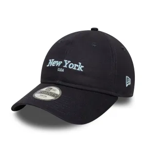 Youth New Era City Navy 9TWENTY Adjustable Cap Billy J