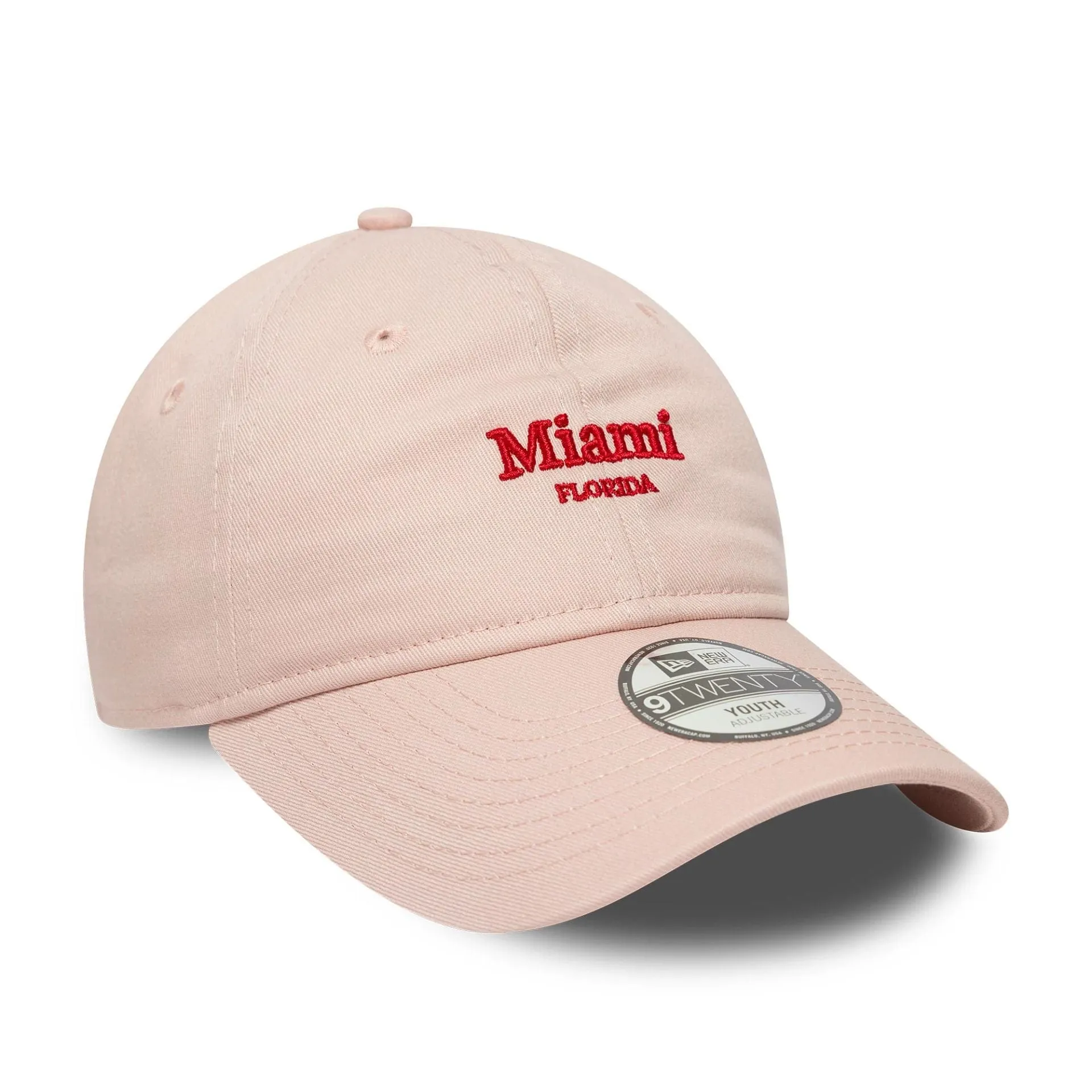 Youth New Era City Pastel Pink 9TWENTY Adjustable Cap Billy J